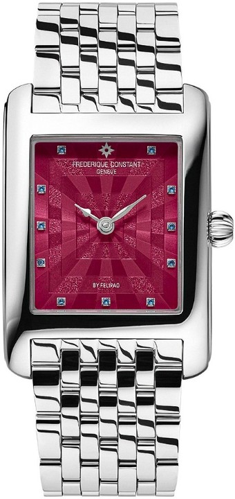 Obrázok z Frederique Constant Classics Carrée Blush Edition by Felipao