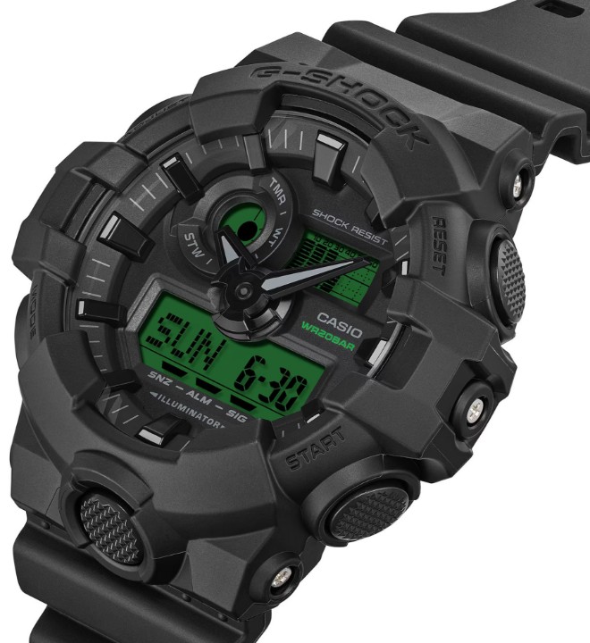 Obrázok z Casio G-Shock Black and Electro Green