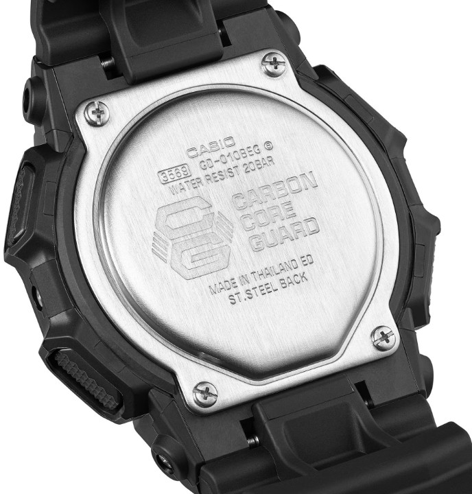Obrázok z Casio G-Shock Carbon Core Guard Black and Electro Green
