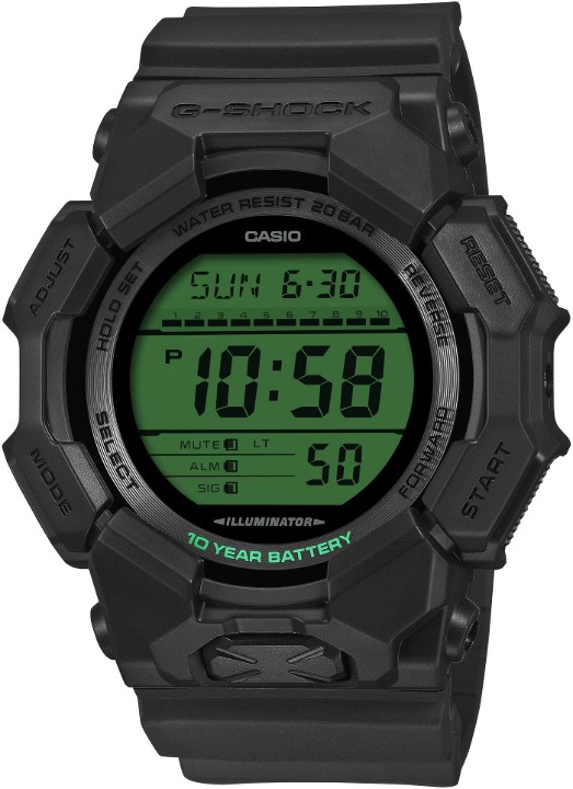 Obrázok z Casio G-Shock Carbon Core Guard Black and Electro Green