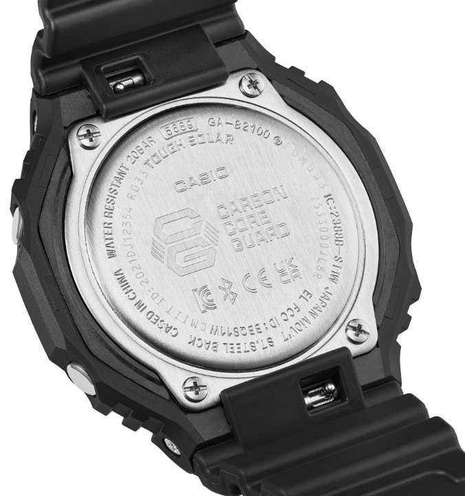 Obrázok z Casio G-Shock Carbon Core Guard Tough Solar Bluetooth Black and Electro Green