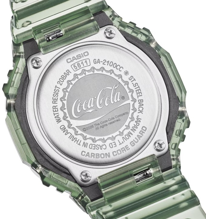 Obrázok z Casio G-Shock Carbon Core Guard x Coca-Cola® Collaboration