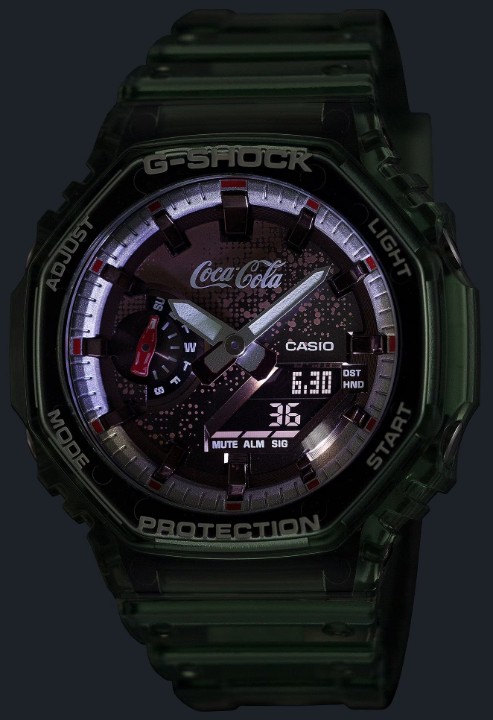 Obrázok z Casio G-Shock Carbon Core Guard x Coca-Cola® Collaboration