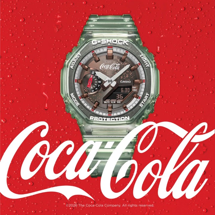 Obrázok z Casio G-Shock Carbon Core Guard x Coca-Cola® Collaboration