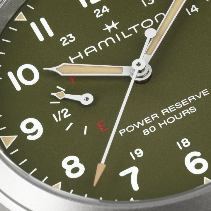 Obrázok z Hamilton Khaki Field Mechanical Power Reserve