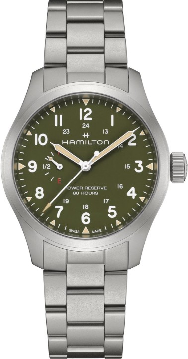 Obrázok z Hamilton Khaki Field Mechanical Power Reserve