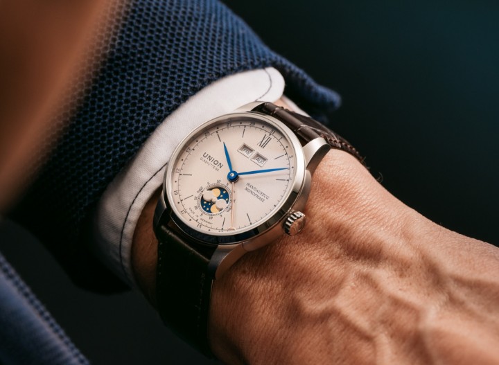 Obrázok z Union Glashütte 1893 Johannes Dürrstein Edition "Double Moon Phase"