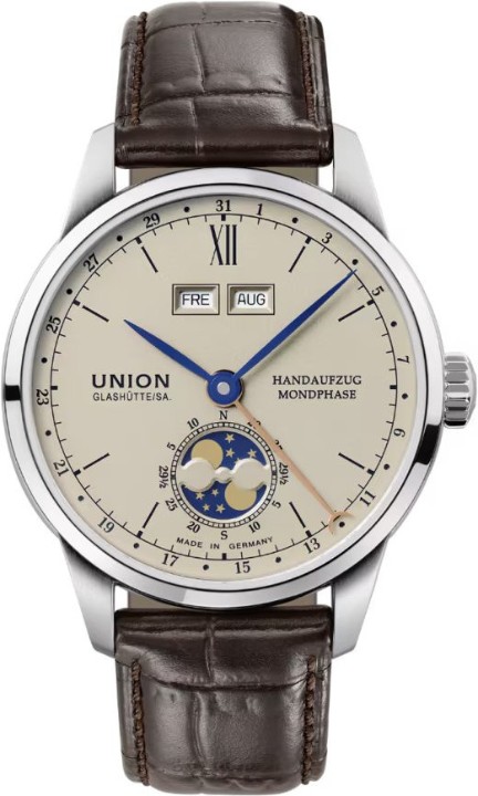 Obrázok z Union Glashütte 1893 Johannes Dürrstein Edition "Double Moon Phase"