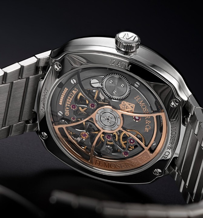 Obrázok z H. Moser & Cie Streamliner Perpetual Moon Concept Meteorite