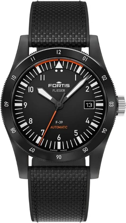 Obrázok z Fortis Flieger F-39 Werk 7 Mission Black Limited Edition