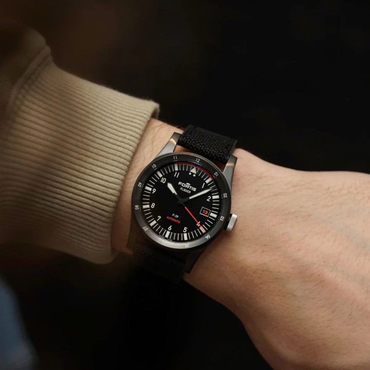 Obrázok z Fortis Flieger F-39 Werk 7 Mission Black Limited Edition