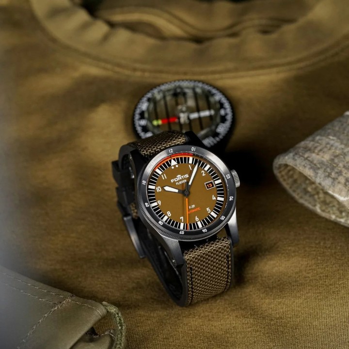 Obrázok z Fortis Flieger F-39 Werk 7 Tactical Green Limited Edition