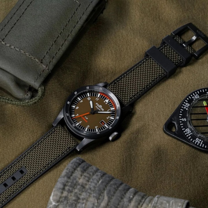 Obrázok z Fortis Flieger F-39 Werk 7 Tactical Green Limited Edition