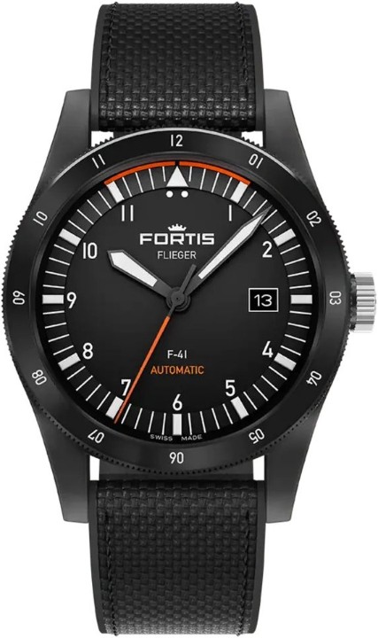 Obrázok z Fortis Flieger F-41 Werk 7 Mission Black Limited Edition