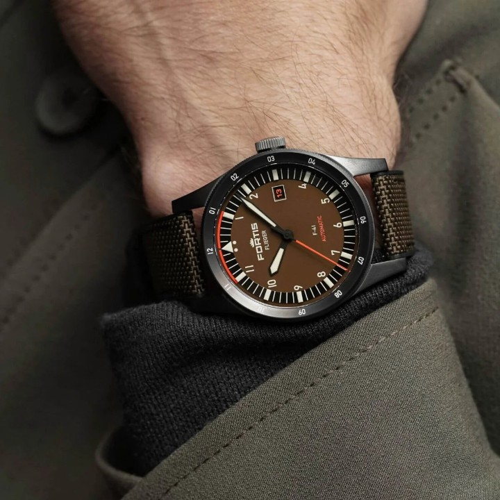 Obrázok z Fortis Flieger F-41 Werk 7 Tactical Green Limited Edition