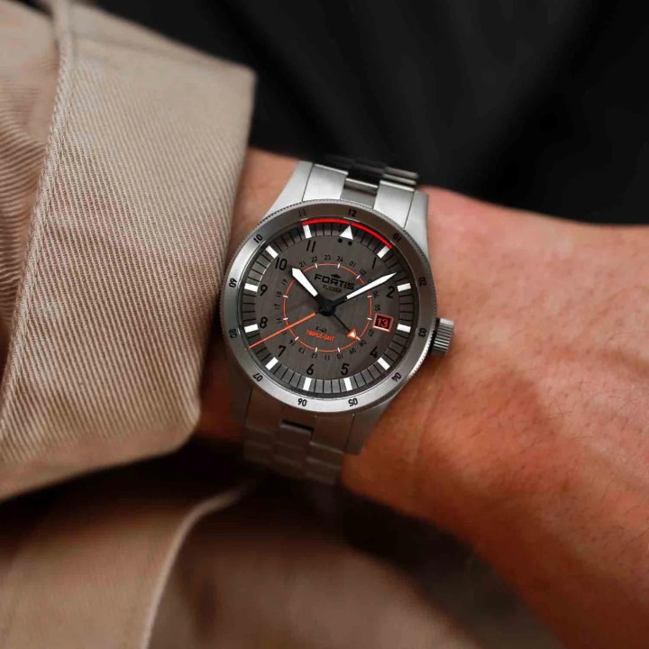 Obrázok z Fortis Flieger F-43 Triple GMT Original