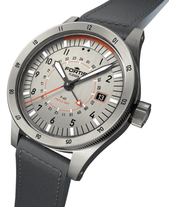 Obrázok z Fortis Flieger F-43 Triple GMT Original