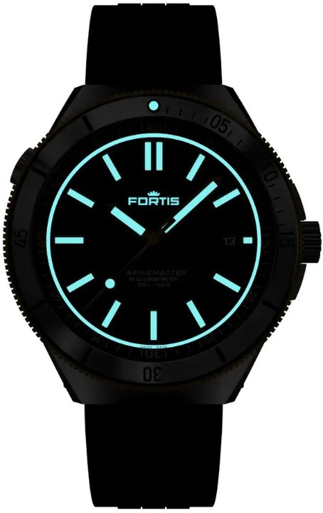 Obrázok z Fortis Marinemaster M-44 Black Resin