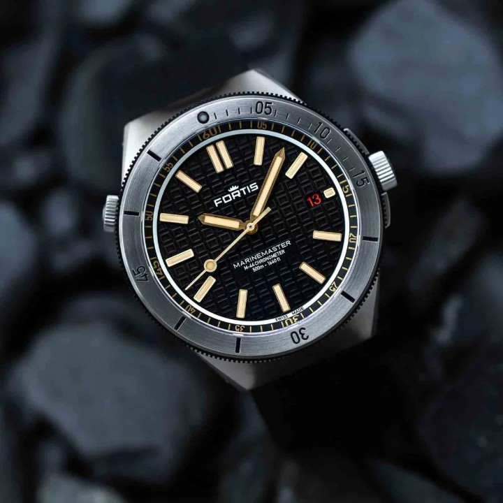 Obrázok z Fortis Marinemaster M-44 Black Resin