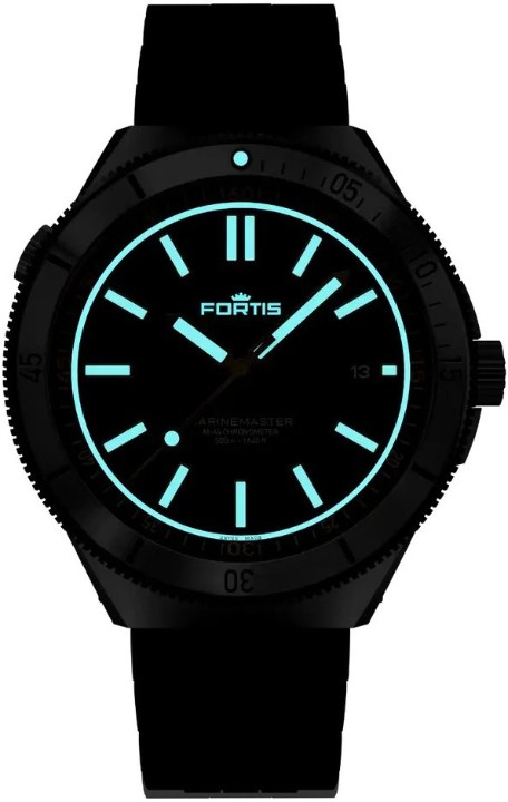 Obrázok z Fortis Marinemaster M-44 Black Resin