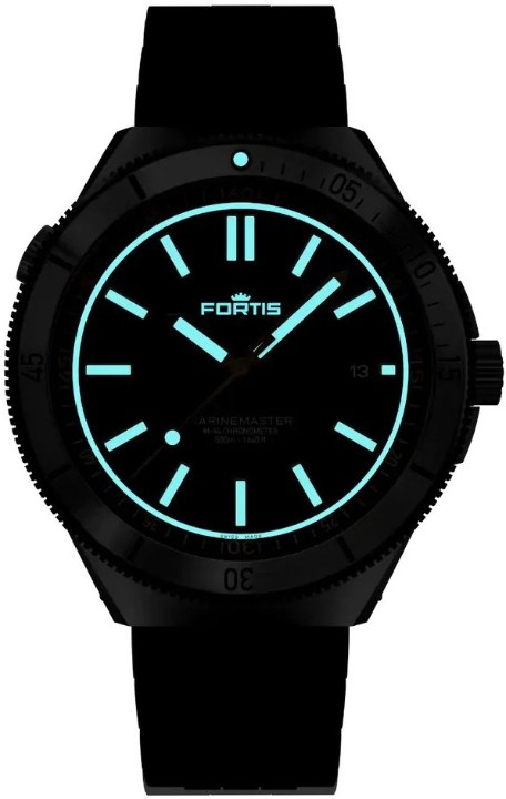 Obrázok z Fortis Marinemaster M-44 Black Resin