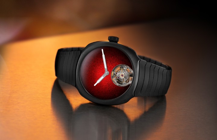 Obrázok z H. Moser & Cie Streamliner Tourbillon Concept Ceramic