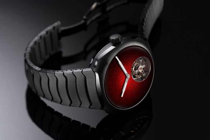 Obrázok z H. Moser & Cie Streamliner Tourbillon Concept Ceramic