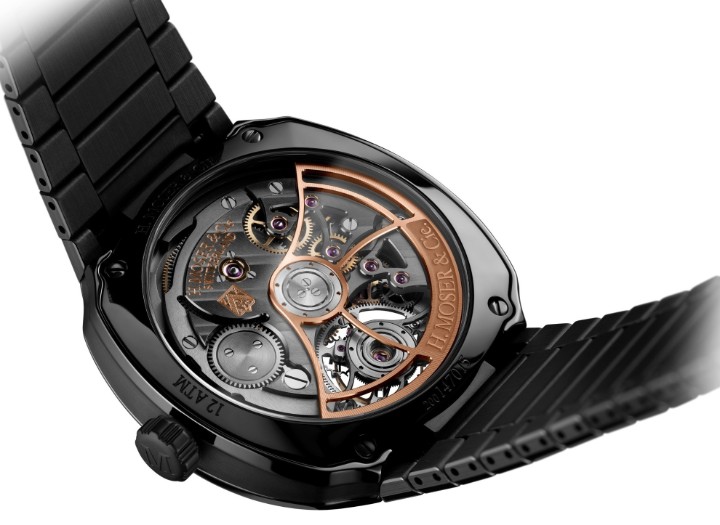 Obrázok z H. Moser & Cie Streamliner Tourbillon Concept Ceramic