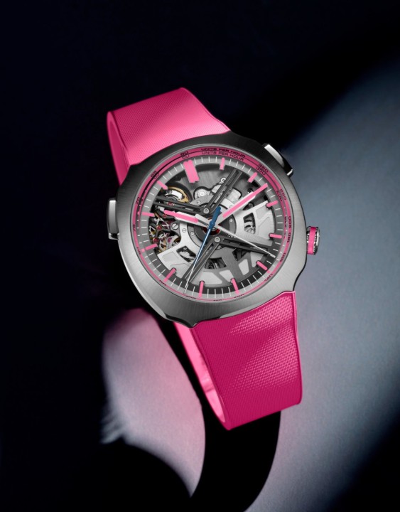 Obrázok z H. Moser & Cie Streamliner Alpine Drivers and Mechanics Pink Editions