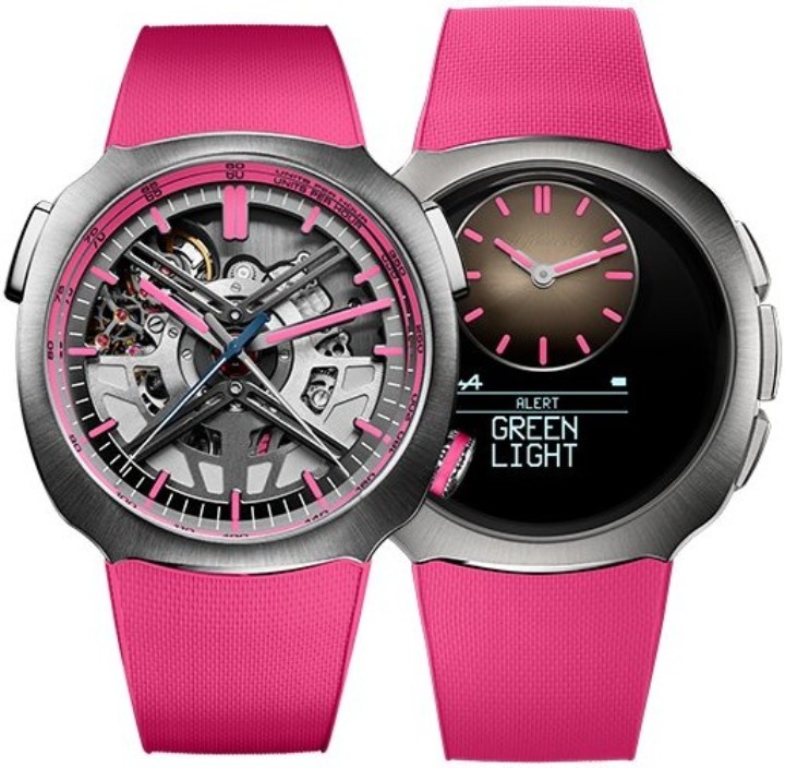 Obrázok z H. Moser & Cie Streamliner Alpine Drivers and Mechanics Pink Editions