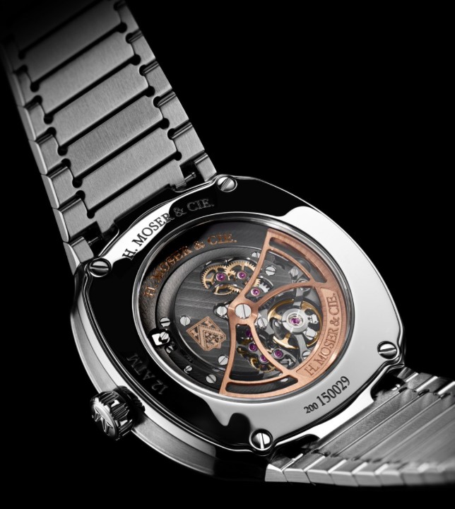Obrázok z H. Moser & Cie Streamliner Two Hands Silver Fumé