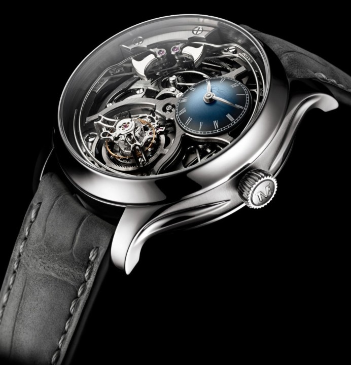 Obrázok z H. Moser & Cie Endeavour Minute Repeater Cylindrical Tourbillon Skeleton