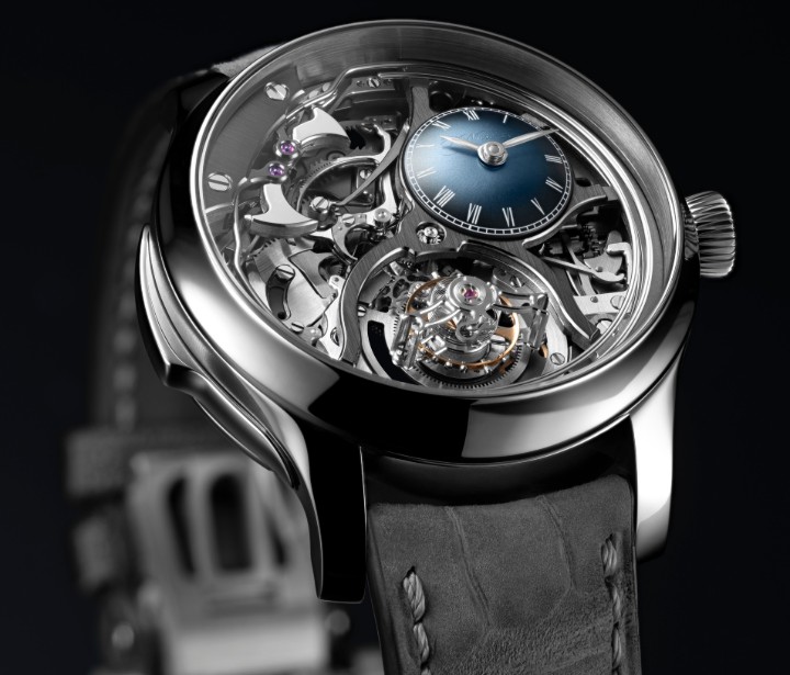 Obrázok z H. Moser & Cie Endeavour Minute Repeater Cylindrical Tourbillon Skeleton