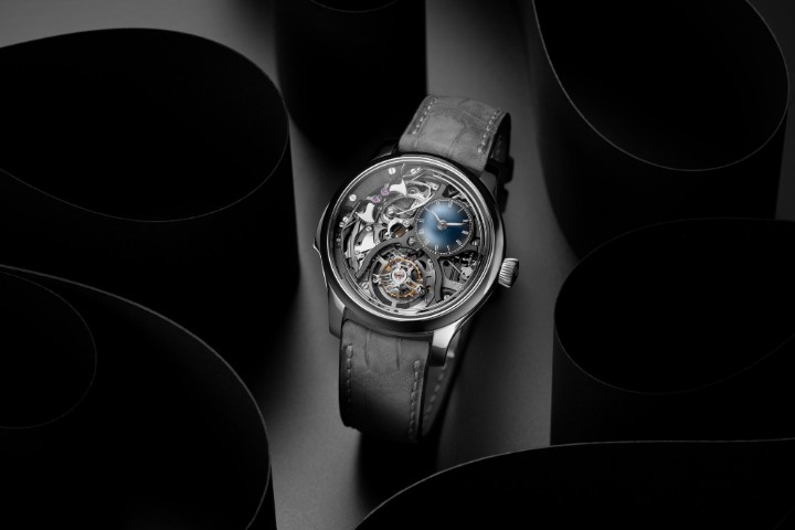 Obrázok z H. Moser & Cie Endeavour Minute Repeater Cylindrical Tourbillon Skeleton