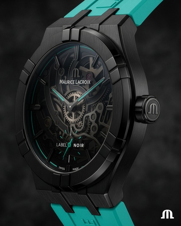 Obrázok z Maurice Lacroix Aikon Automatic Skeleton Label Noir Limited Edition