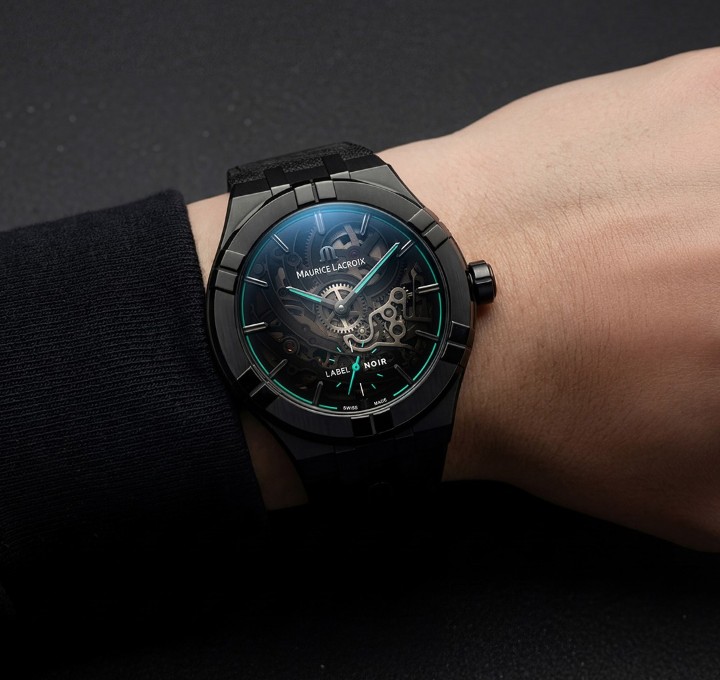 Obrázok z Maurice Lacroix Aikon Automatic Skeleton Label Noir Limited Edition