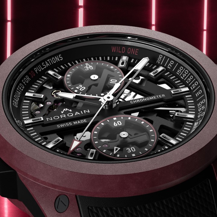 Obrázok z NORQAIN Independence Wild ONE Skeleton Chrono Limited Edition