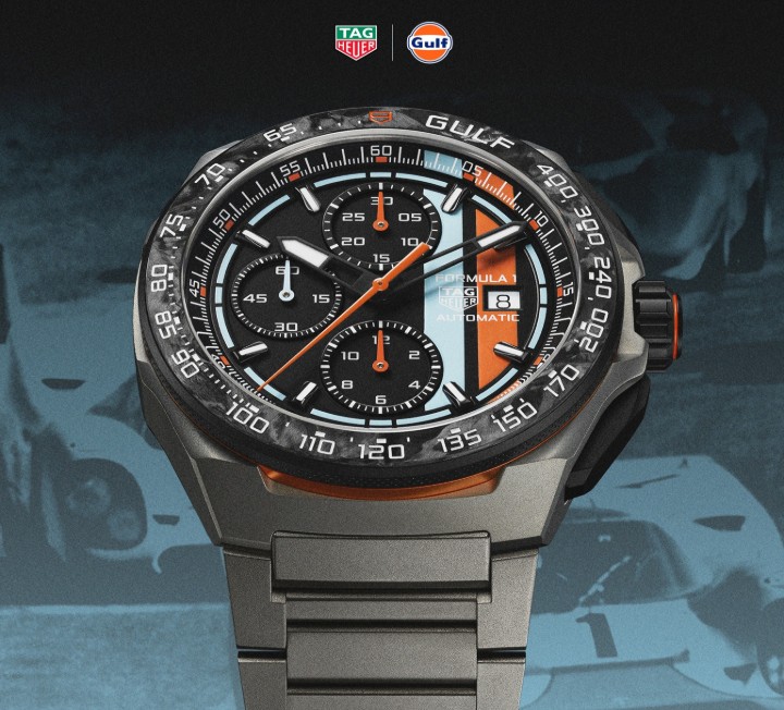 Obrázok z Tag Heuer Formula 1 Chronograph x Gulf Limited Edition