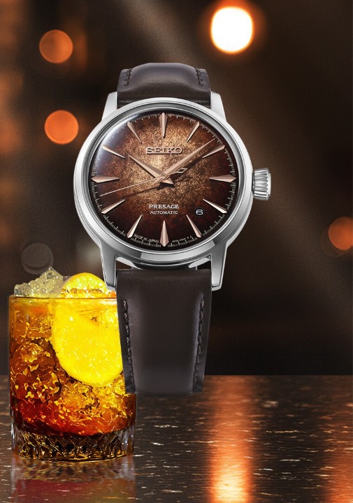 Obrázok z Seiko Presage Cocktail Time Whiskey Mist