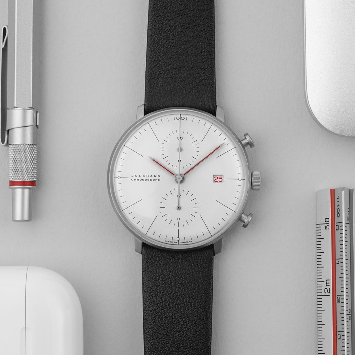 Obrázok z Junghans Max Bill Chronoscope Bauhaus