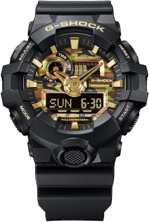 Obrázok z Casio G-Shock Camo and Gold Series