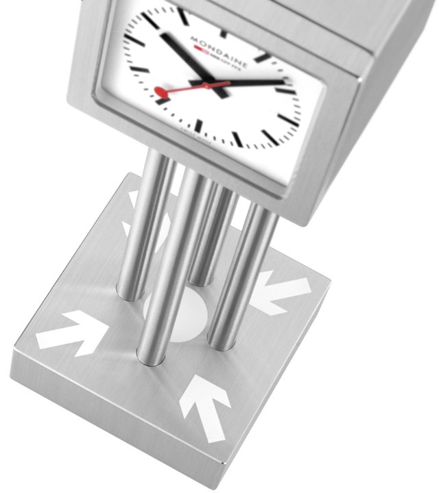 Obrázok z Stolní hodiny MONDAINE Zurich Meeting Point Clock - Miniature Edition
