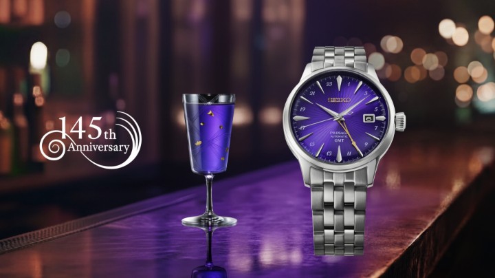 Obrázok z Seiko Presage Cocktail Time Edo Murasaki 145th Anniversary Limited Edition