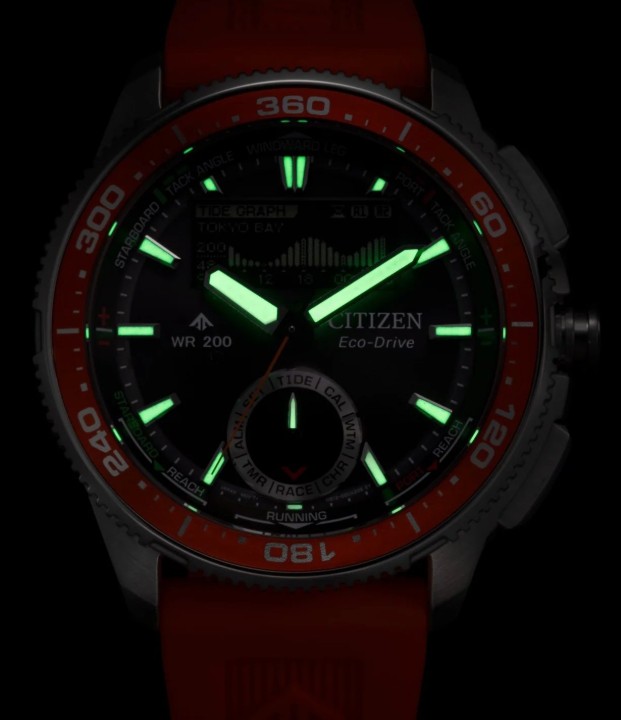 Obrázok z Citizen Promaster Marine Eco Drive Wave Tracker