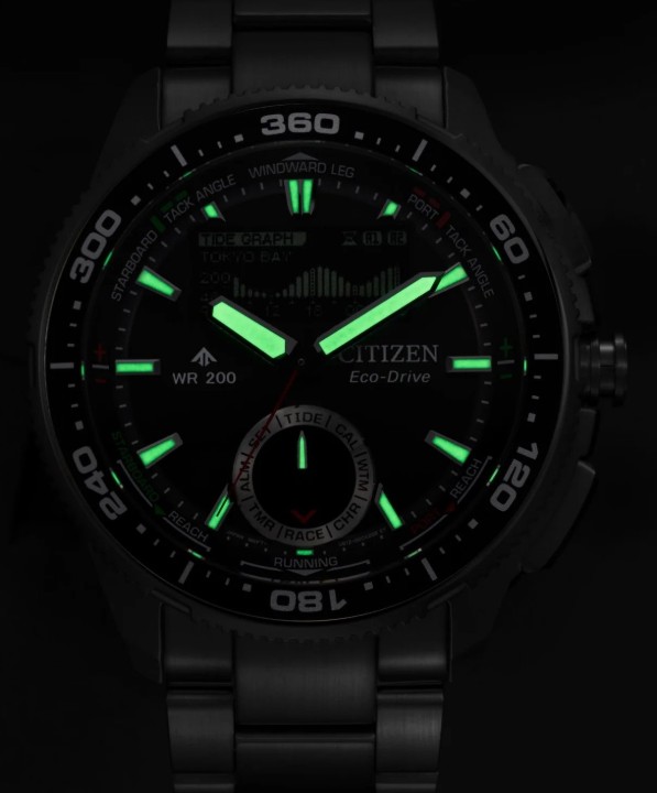Obrázok z Citizen Promaster Marine Eco Drive Wave Tracker