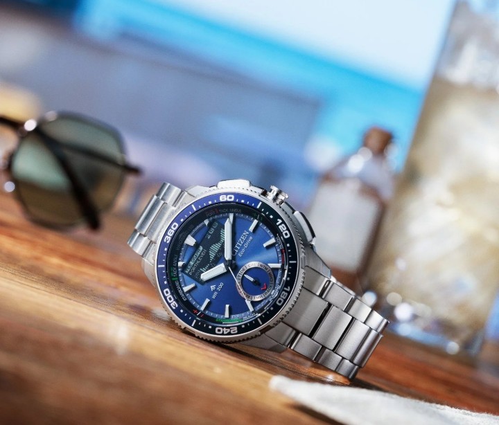Obrázok z Citizen Promaster Marine Eco Drive Wave Tracker
