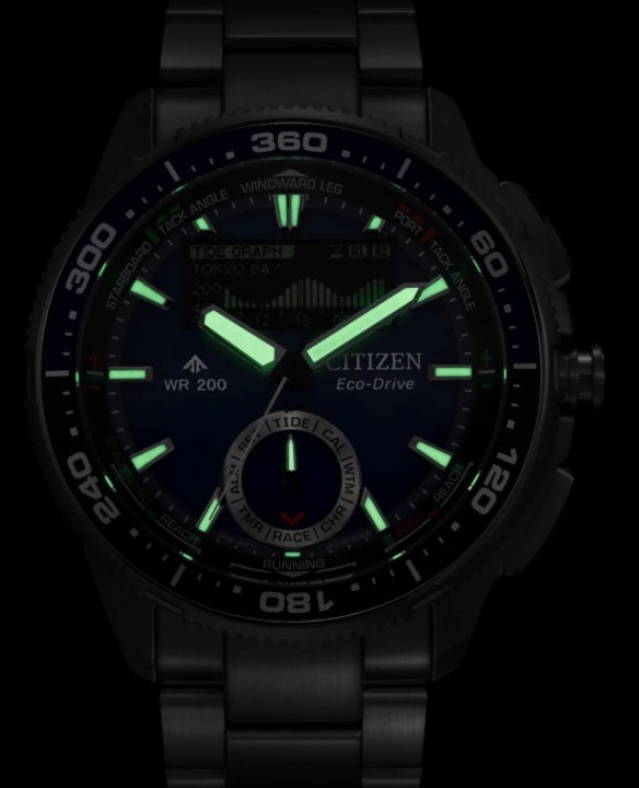 Obrázok z Citizen Promaster Marine Eco Drive Wave Tracker