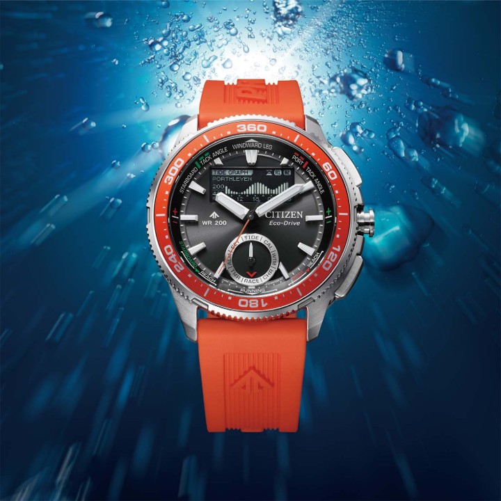 Obrázok z Citizen Promaster Marine Eco Drive Wave Tracker