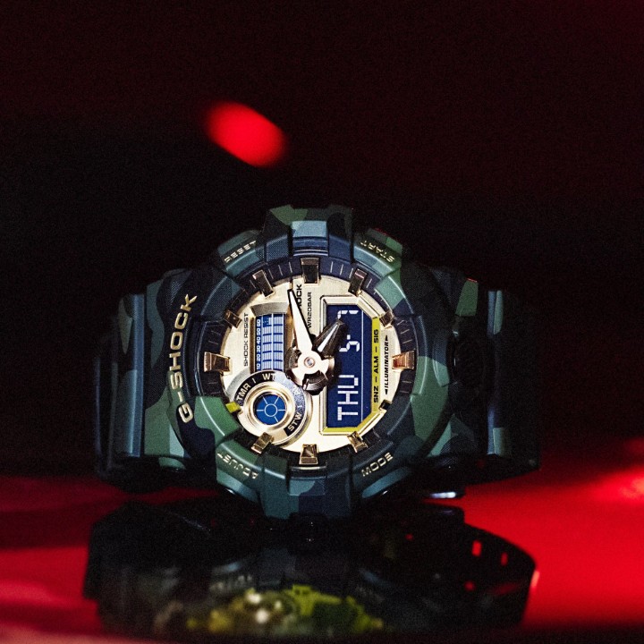 Obrázok z Casio G-Shock Camo and Gold