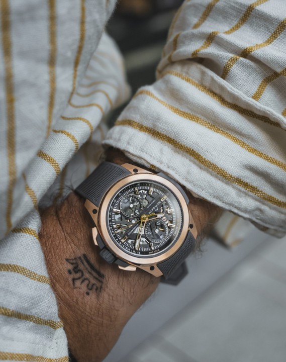 Obrázok z NORQAIN Independence Wild ONE Skeleton Chrono Limited Edition